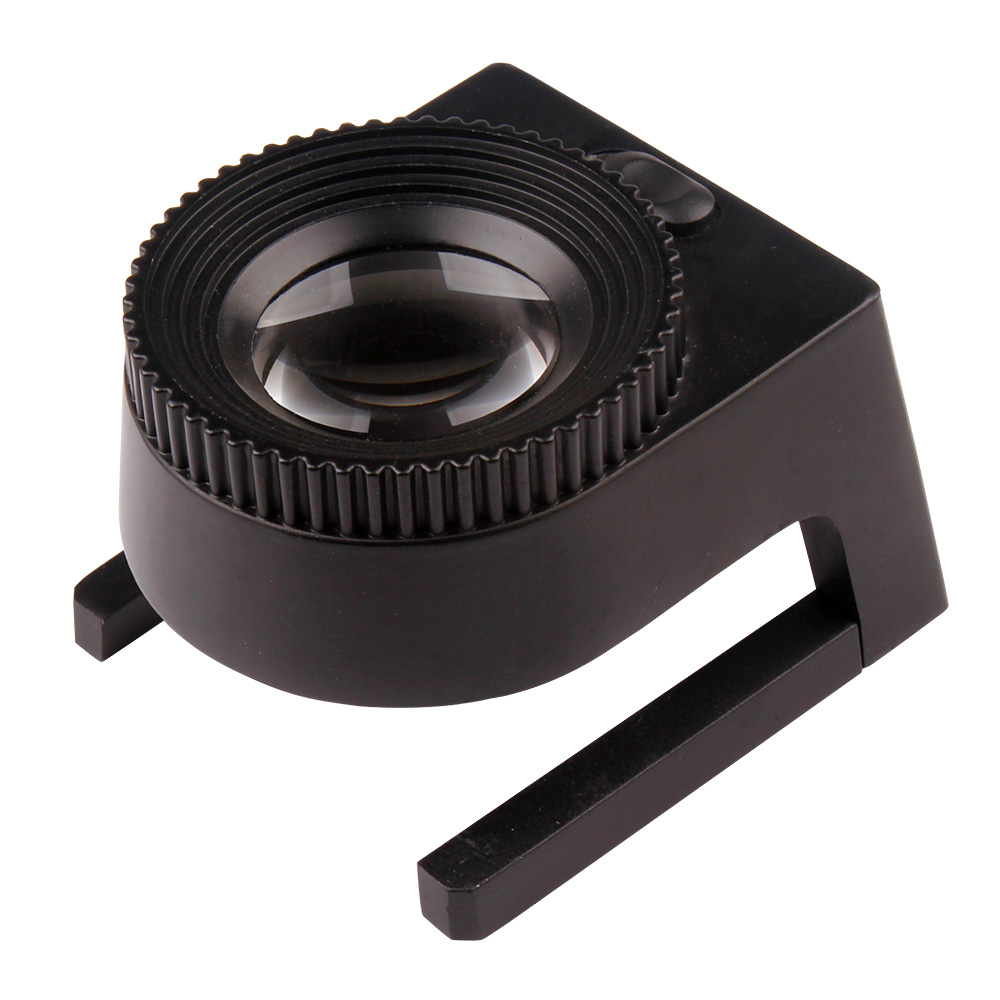 최고급 10배율 루페 LED 돋보기 스틸 확대경 현미경 11,500원