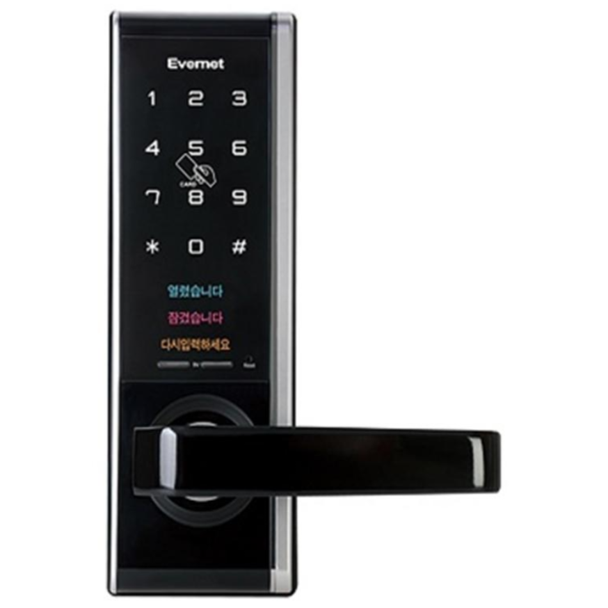 에버넷 EN950N 무타공 번호전용 디지털도어락 현관문도어락 현관도어락 번호키, EN950N, 고객직접설치 64,000원