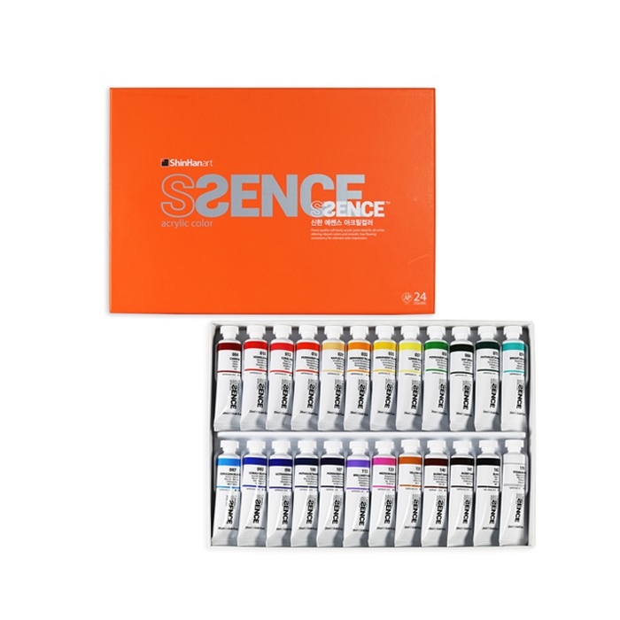 신한 에쎈스(Ssence) 아크릴컬러 세트 20ml 24색 28,000원