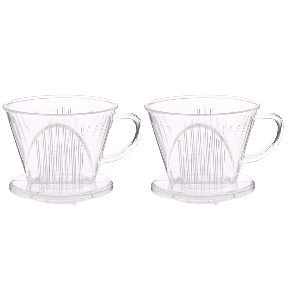 핸드드립 드리퍼 커피추출기 커피용품 아크릴드리퍼 101D 2개 세트, 1개 4,000원