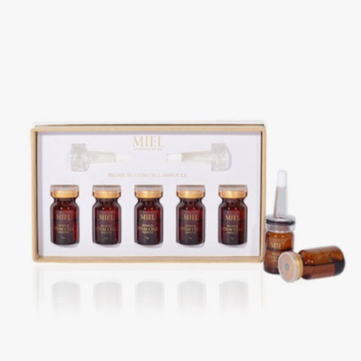 미엘 프리미엄 스템셀앰플 5ea 병풀추출물 수부지 주름개선 MTS 앰플 수분 재생 세럼, 5개, 5g 59,800원
