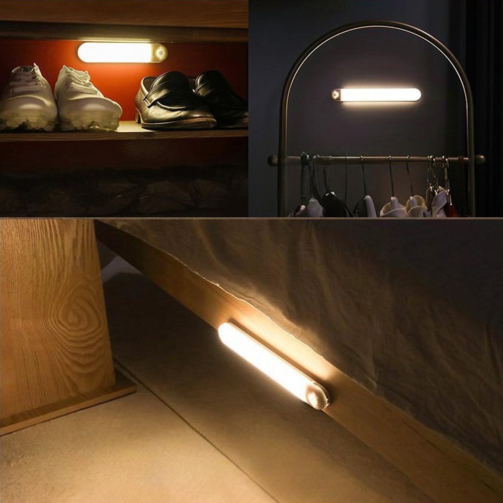 무선 LED 센서등 자석 초슬림림 무타공 충전식 모션감지 조명 인체감지 옷장 현관 계단 주방 화이트 18CM, 1개 20,300원