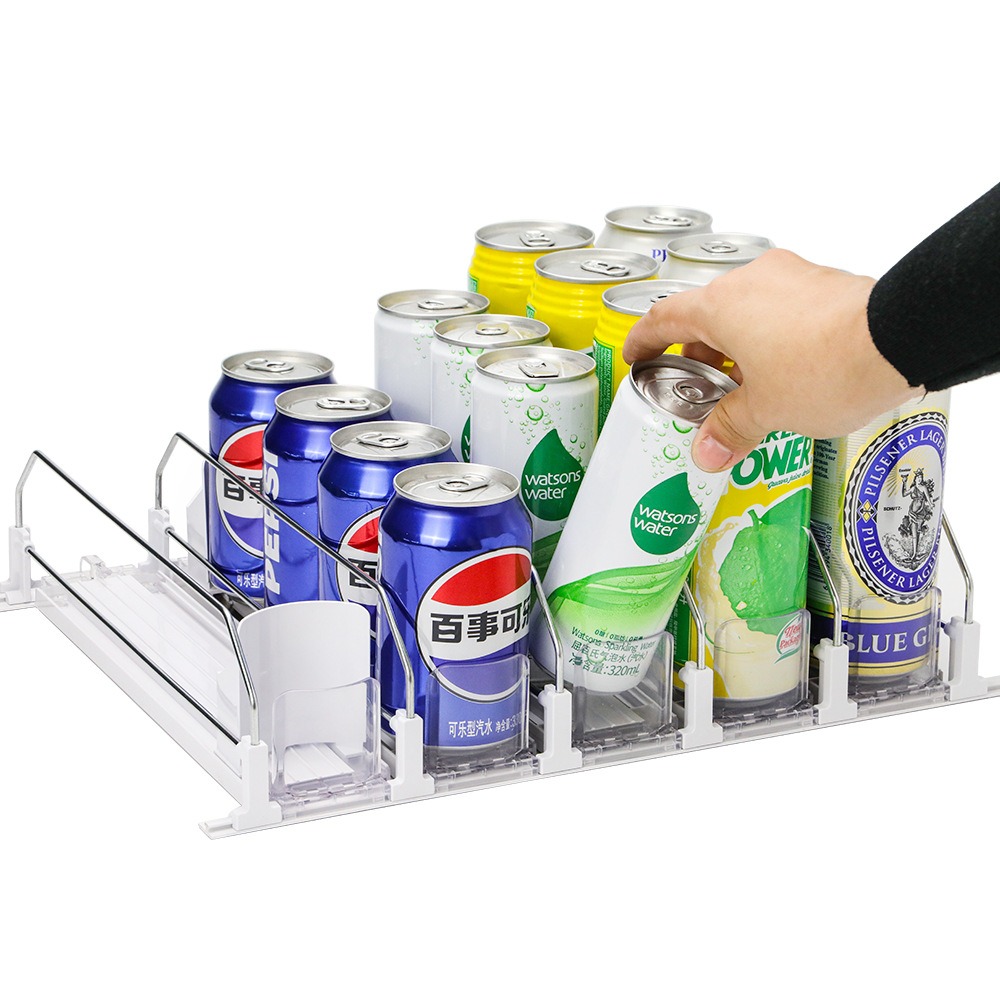 [스마트박스]냉장고 캔 음료수 자동 정리 트레이 진열대 캔 수납 냉장고 수납 19,900원