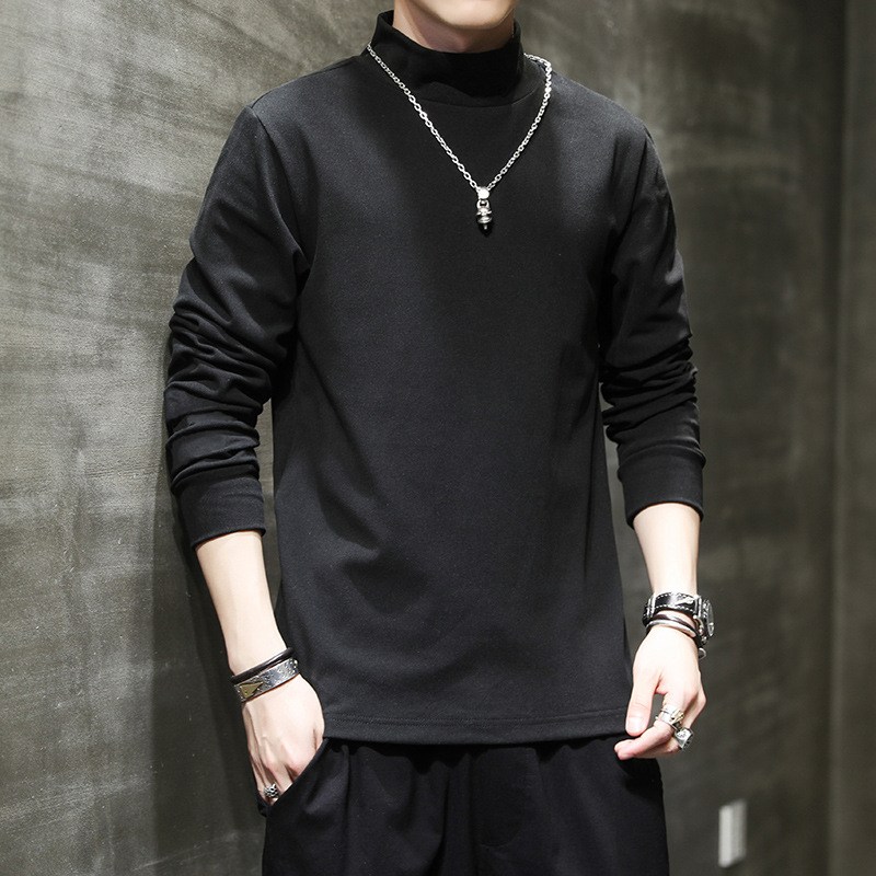 ANYOU 남성 가을 겨울 스웨터 이너웨어 루즈핏 터틀넥 니트 12,930원