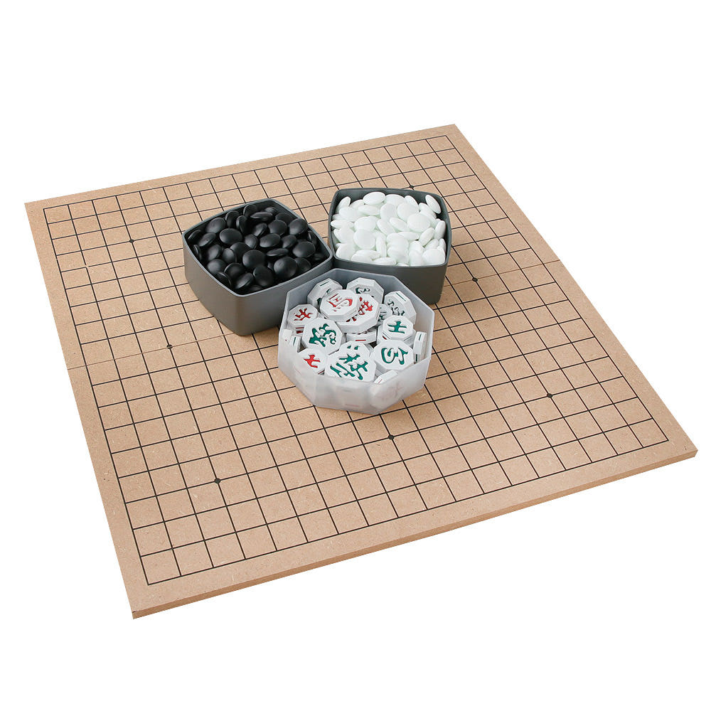 국내생산 정품 인효바둑 40년전통 바둑판세트 바둑알 장기알 모두 포함 바둑 바둑판 장기판 21,500원