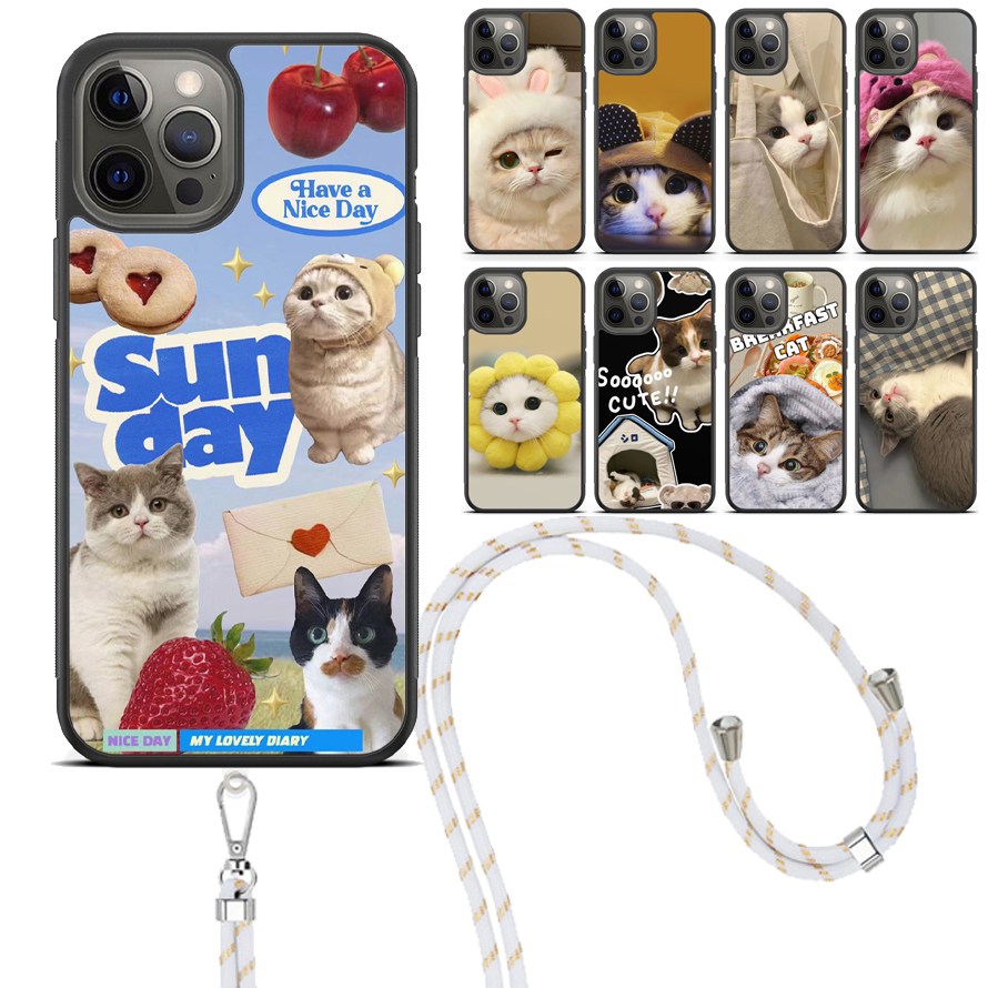 귀여운 고양이 스트랩 케이스 키즈폰 AT-M130 X커버5 버디3 A15 A23 A24 A25 A32 A34 A35 와이드7 4,200원