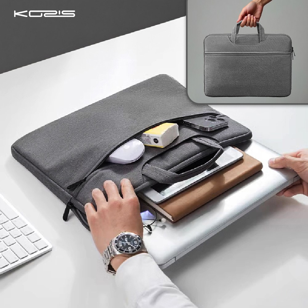 코지스 노트북파우치 노트북가방, 그레이, 1개 19,200원