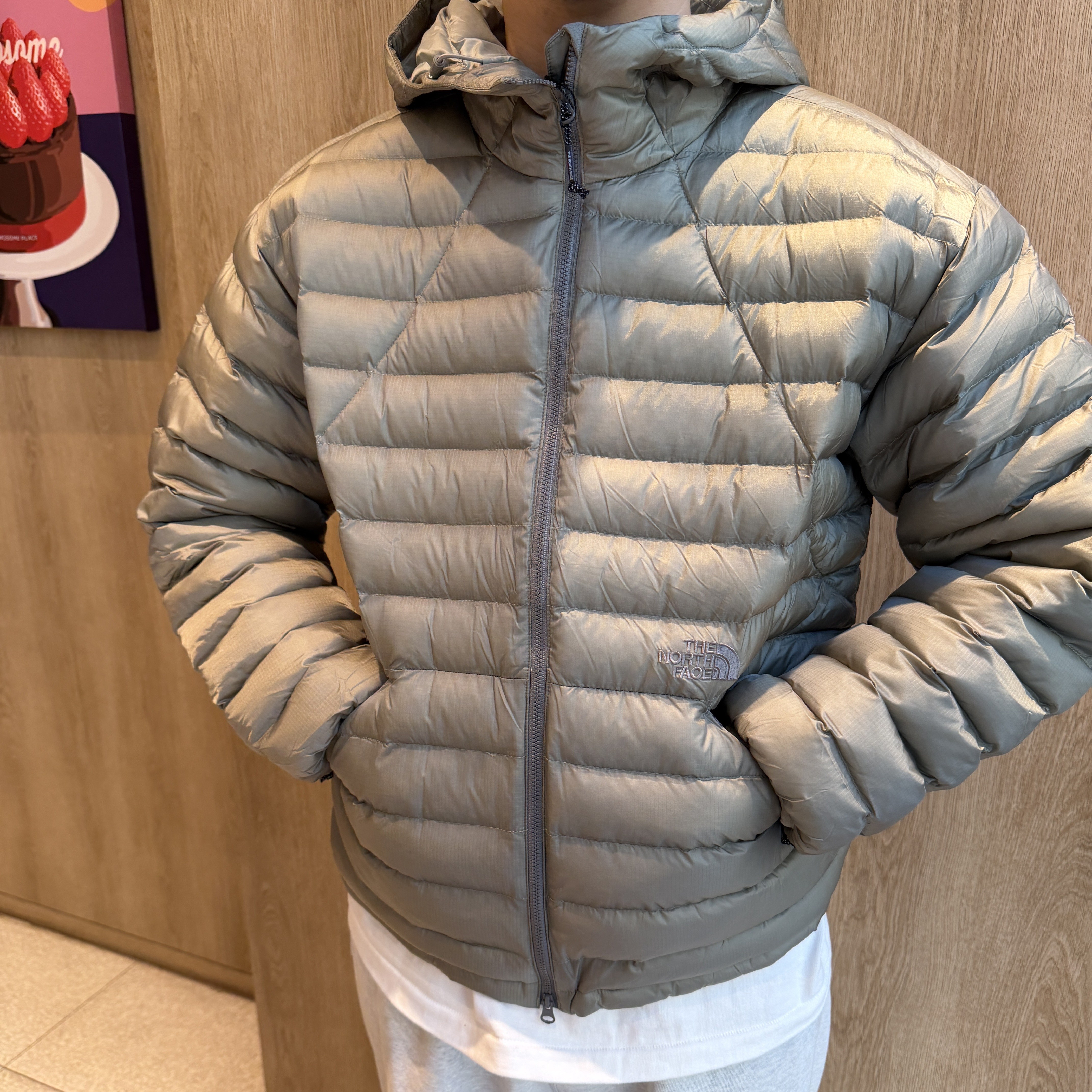 노스페이스 벤투스 온 자켓 패딩 점퍼 라이트카키 COCOBLANK양말증정 296,900원