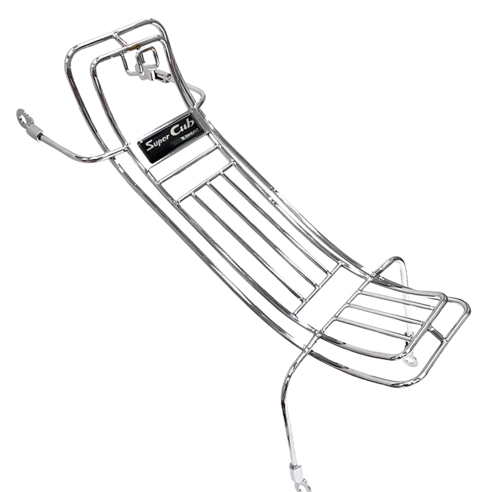 슈퍼커브 베트남캐리어 크롬 21-25년 26년 센터프로텍터 튜닝 캐리어 국산, 1개 26,000원