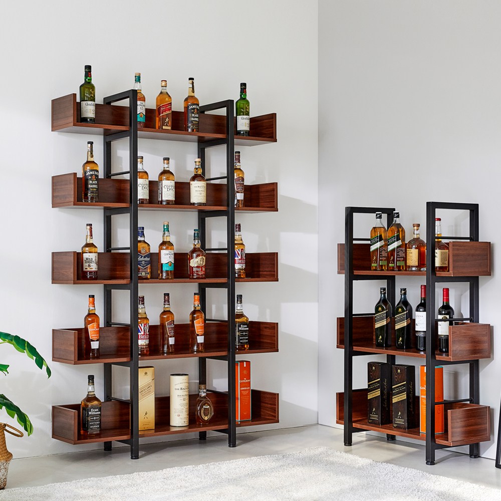 우디스 800 3단 사각프레임 장식장 술장 위스키 양주 진열장 76,530원