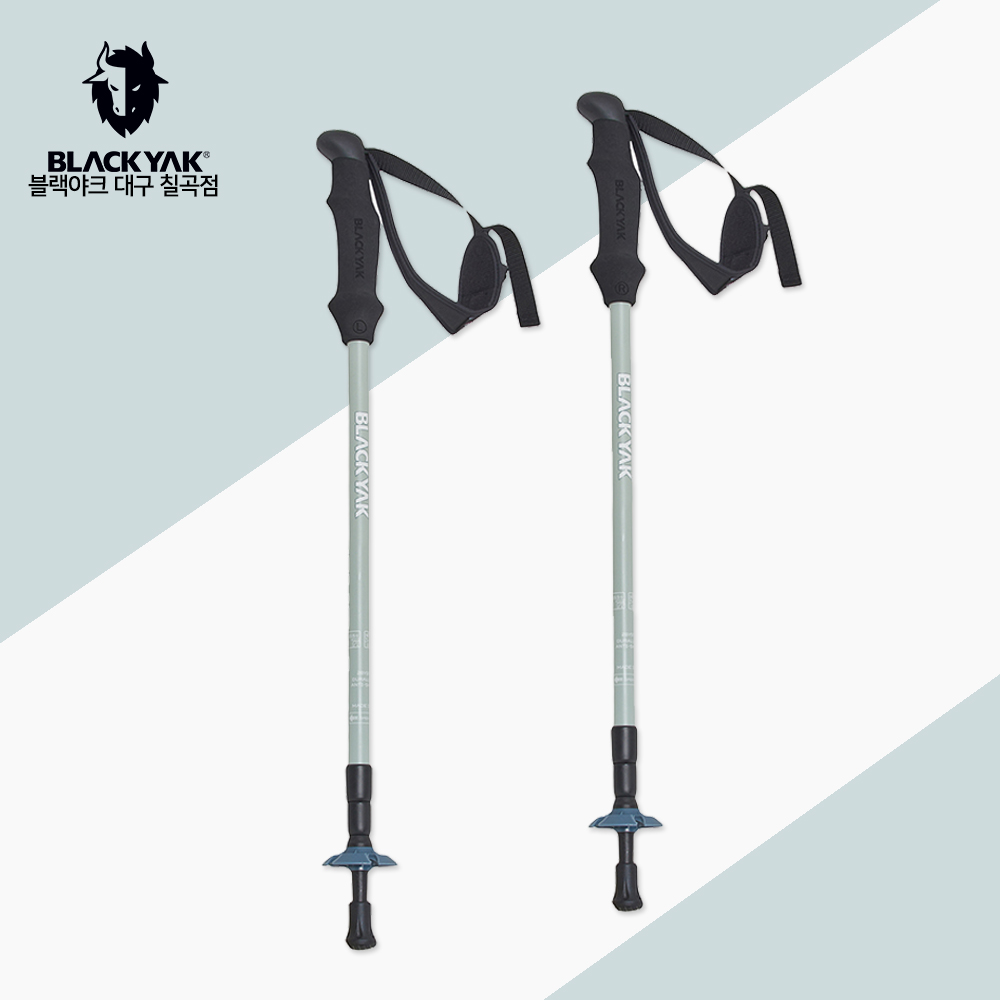 블랙야크 남녀공용 경량 등산 3단 SET 스틱 130 2BYSTX4902 지팡이 2P + 전용 스틱케이스 노르딕워킹스틱 93,900원