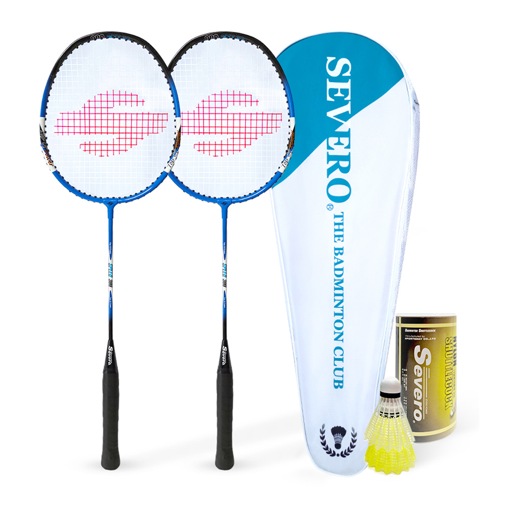 세베로 배드민턴 라켓 스피드300 2p+풀커버+셔틀콕2입, SPEED 300, 1세트, 현재가 18,800원
