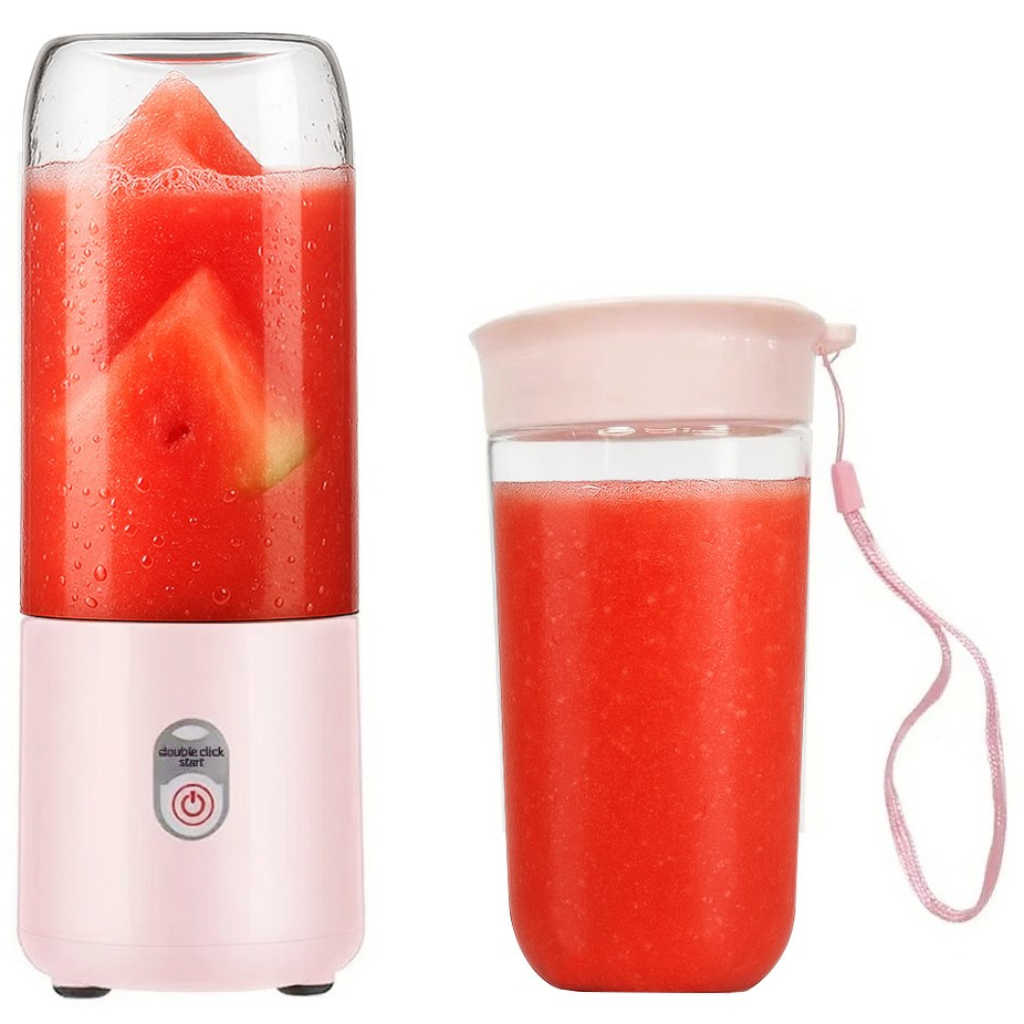 인플리바타 무선 휴대용 블렌더 다기능 미니 믹서기, 핑크색 17,550원