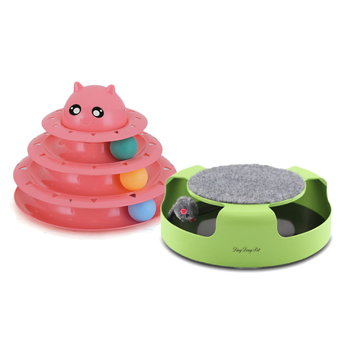 딩동펫 고양이 우주트랙 + 쥐잡이 회전 세트 10,400원