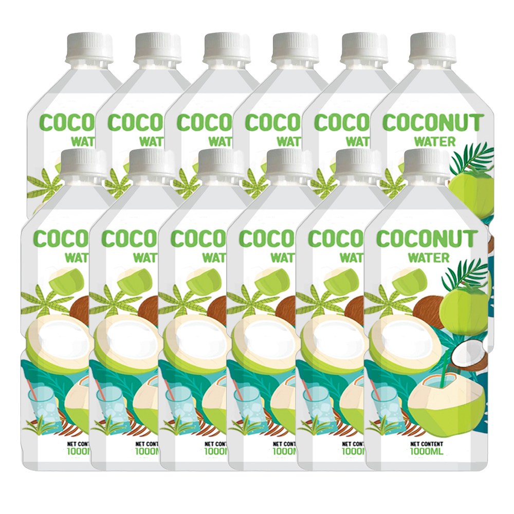 RFC 저온 살균 코코넛 워터 100%, 1L, 12개 35,900원