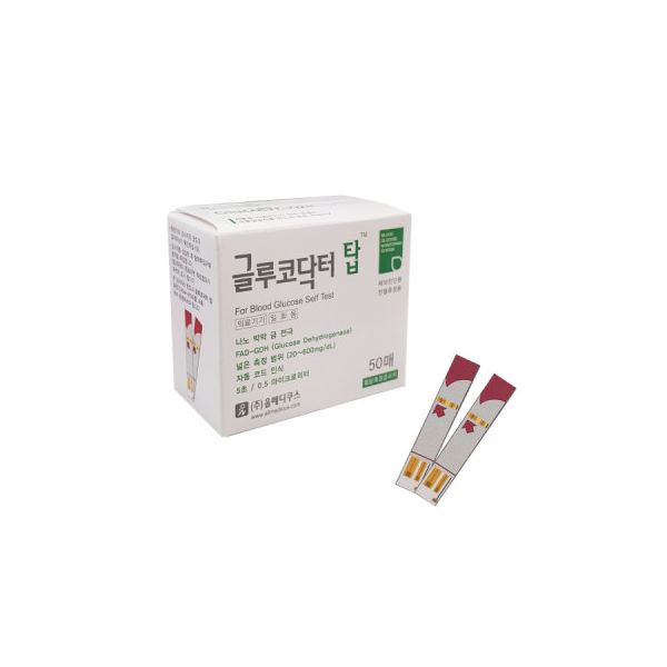 글루코닥터탑 혈당시험지 100매 혈당지 당뇨체크 34,100원