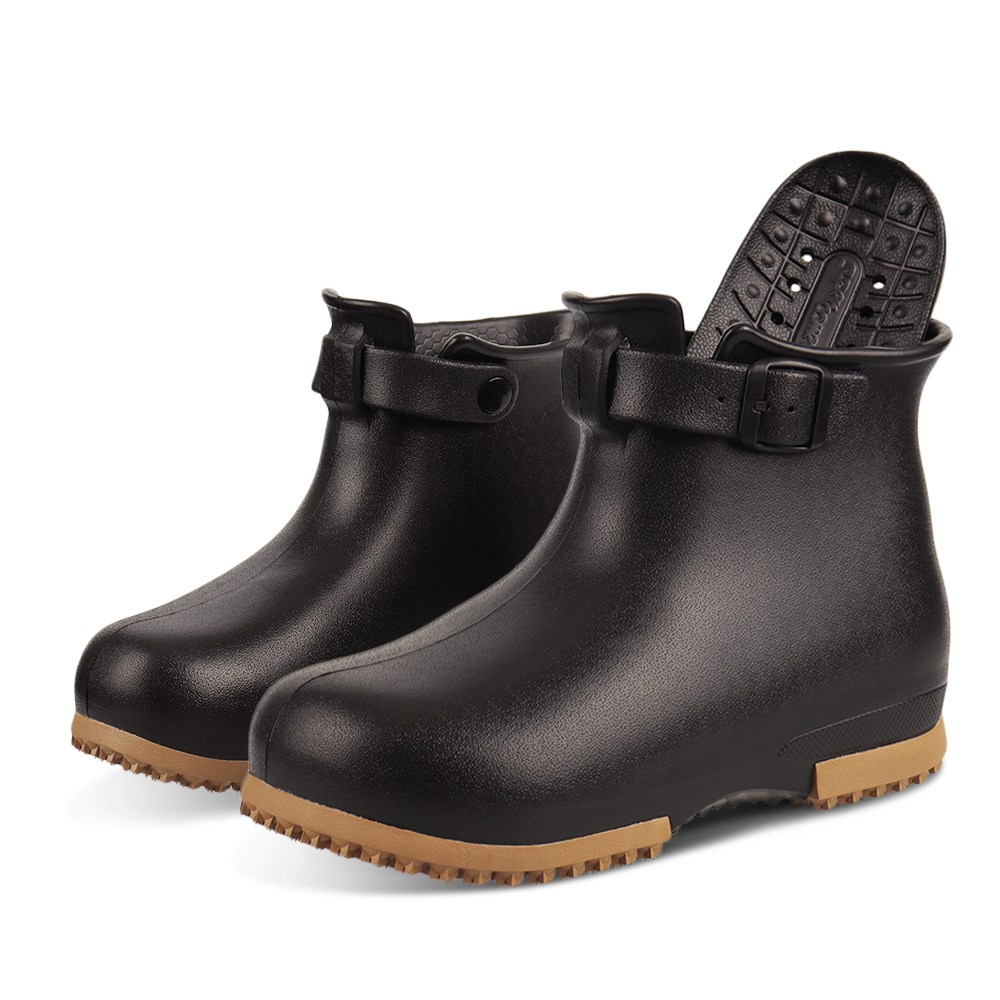 슈퍼카미트 남여공용 무중력 리버커리 더블 쿠션 아치서포트 버클 레인부츠 39,900원