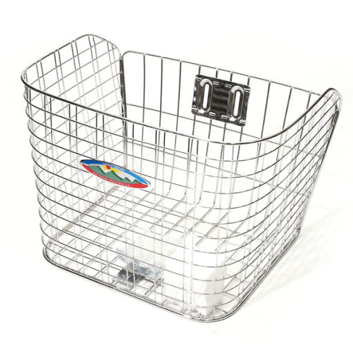 탑모아 자전거 고정식 바구니 스텐바구니 자전거 바스켓 바구니 앞바구니 24,500원