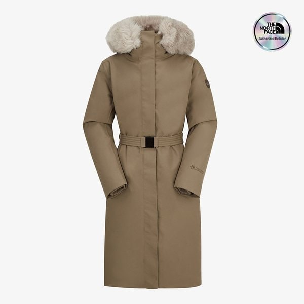 노스페이스 NC1DQ81C 여성 고어 마테라 RDS 다운 코트_DARK BEIGE TGZ622 904,000원