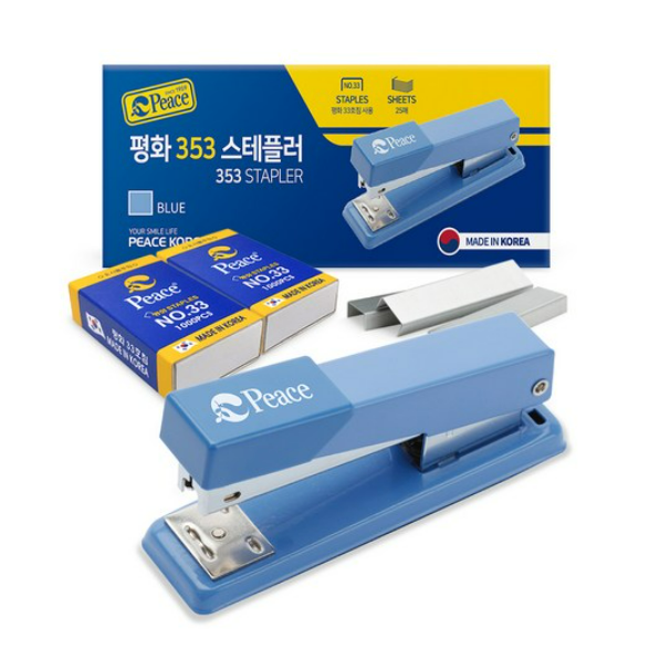 피스코리아 스테플러 353 + 리필 33호침 2p 세트 29,530원