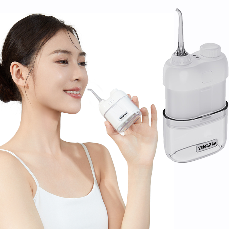 ERAN스타 미니 무선 물치실 구강세정기 IPX7급 방수 휴대용/여행용/캠핑용/출장용, 화이트, 현재가 59,900원