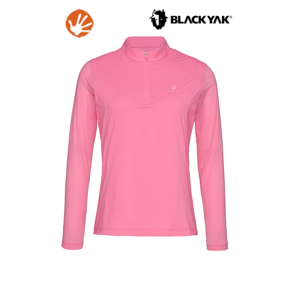 블랙야크 여성 아이스 집업 긴팔티 여름 소취 신축성 냉감 티셔츠 1BYZTMV501 79,000원