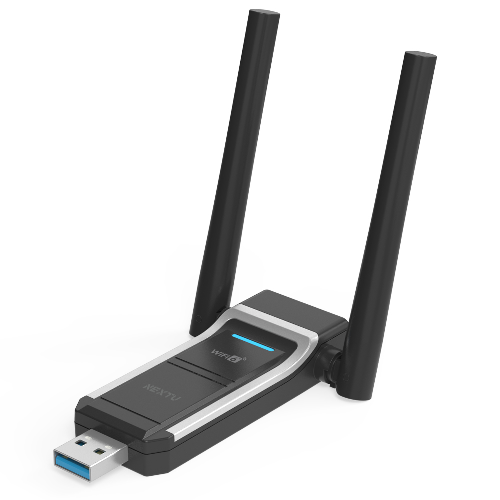 넥스트유 WIFI6 AX1800Mbps 듀얼밴드 USB 무선 랜카드, AX2000AU, 1개 24,500원