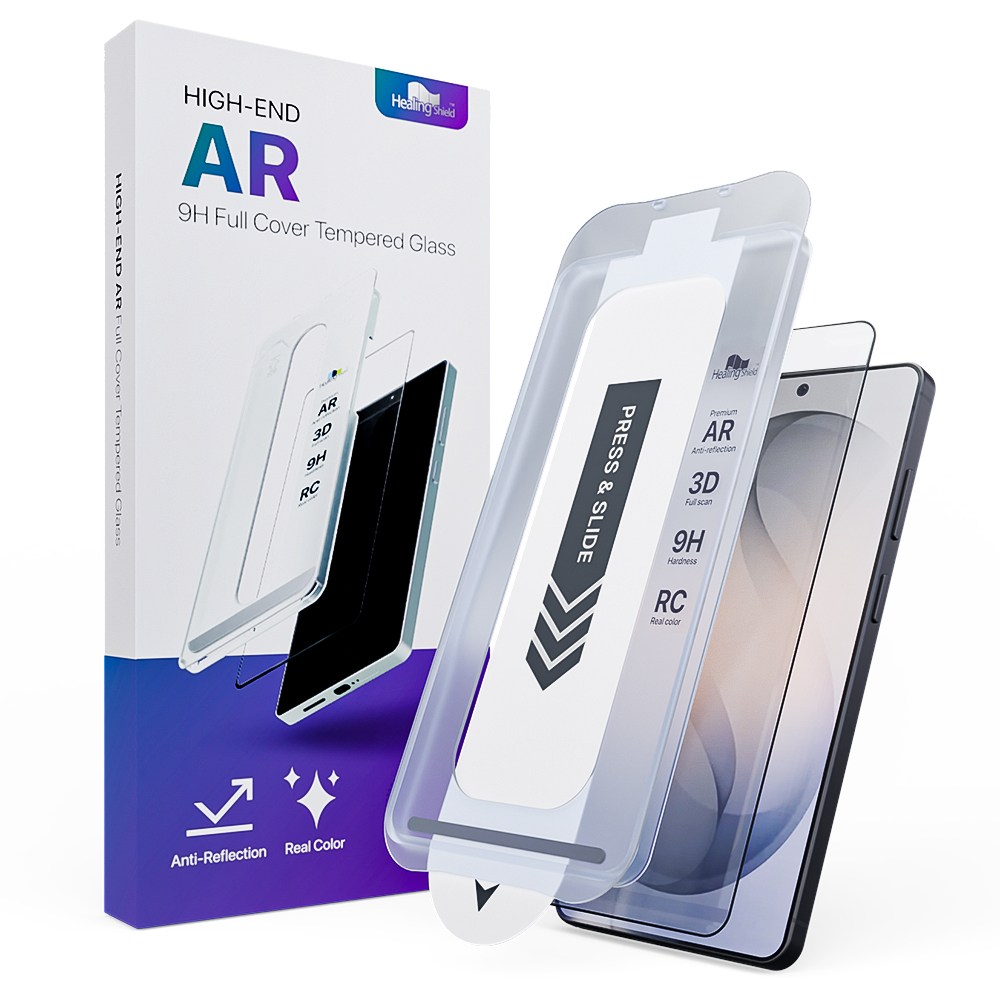 힐링쉴드 하이엔드 AR 고화질 강화유리필름 세트, 1개 35,820원