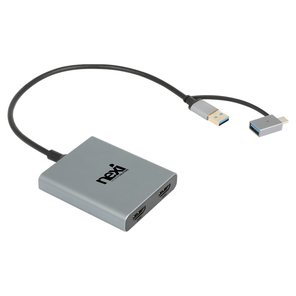 넥시 USB to HDMI 4K C타입 USB 3.0 컨버터, 1개, NX-U3130HD-DUAL 98,000원