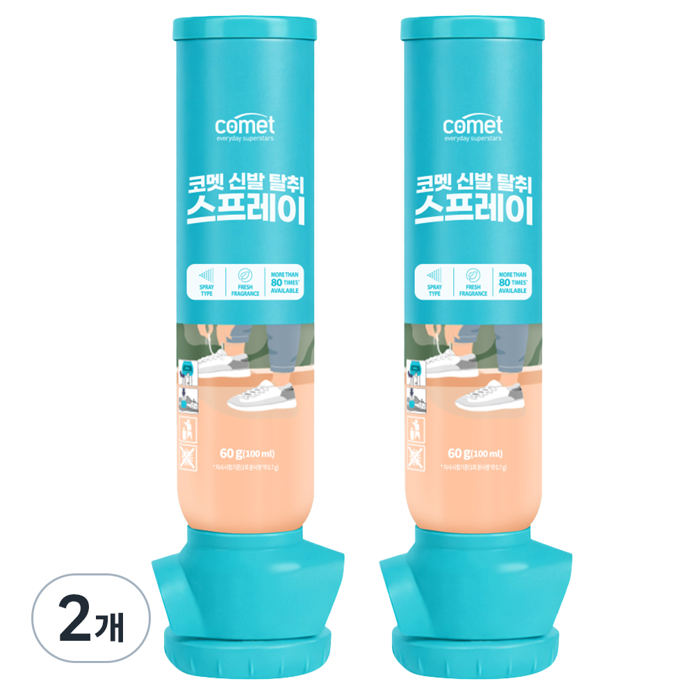 코멧 신발 탈취 스프레이 베이비파우더향 100ml 국내제조 9,490원