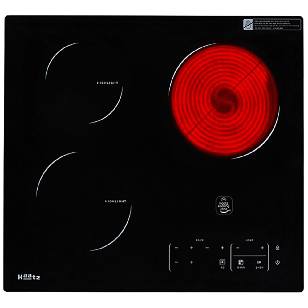하츠 하이라이트 3구 빌트인 전기 쿡탑 매립형 EC-365CTS 전기레인지 전기렌지 380,000원