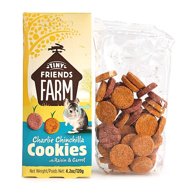 제이펫 슈프림펫 찰리 친칠라쿠키 - 건포도&당근 8,800원