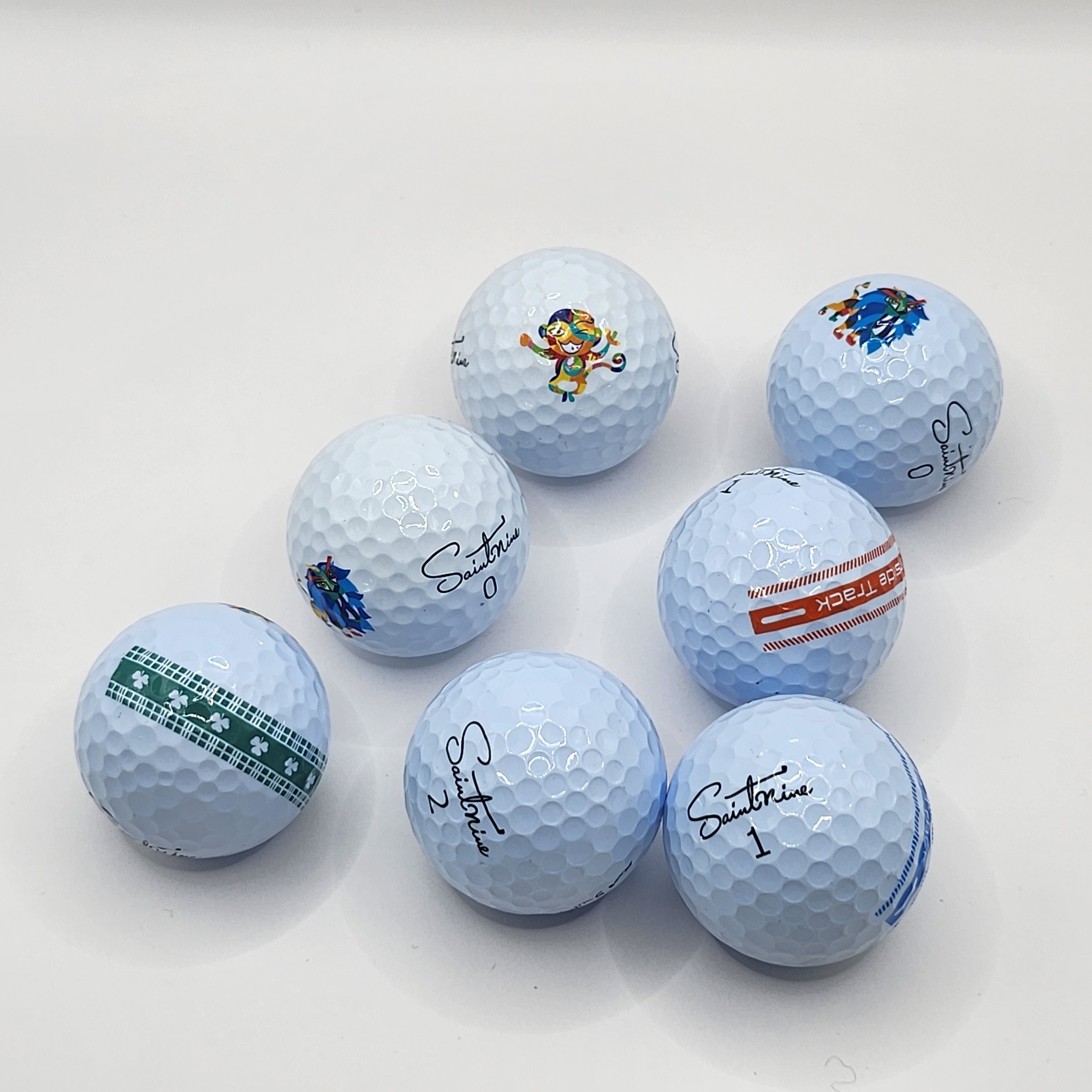 세인트나인 골프 로스트볼 A+, 1개, 화이트, 80개입 67,000원