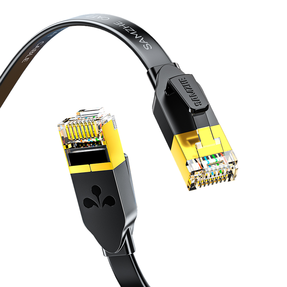 삼지 칼국수형 CAT7 10Gbps 초고속 기가 랜선 랜케이블, CAT-7C 32,900원