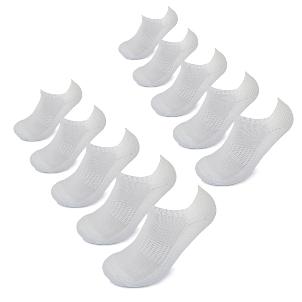 COSOC 두툼한 이중쿠션 발목 스니커즈 스포츠양말10P, 흰색(WHITE) 19,490원