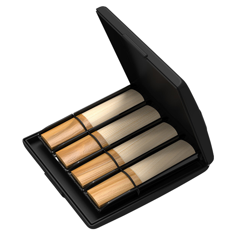 체리스팟 색소폰 리드 케이스 관악기 소프라노 알토 리드 보관함 8칸, 1개, 블랙 12,060원