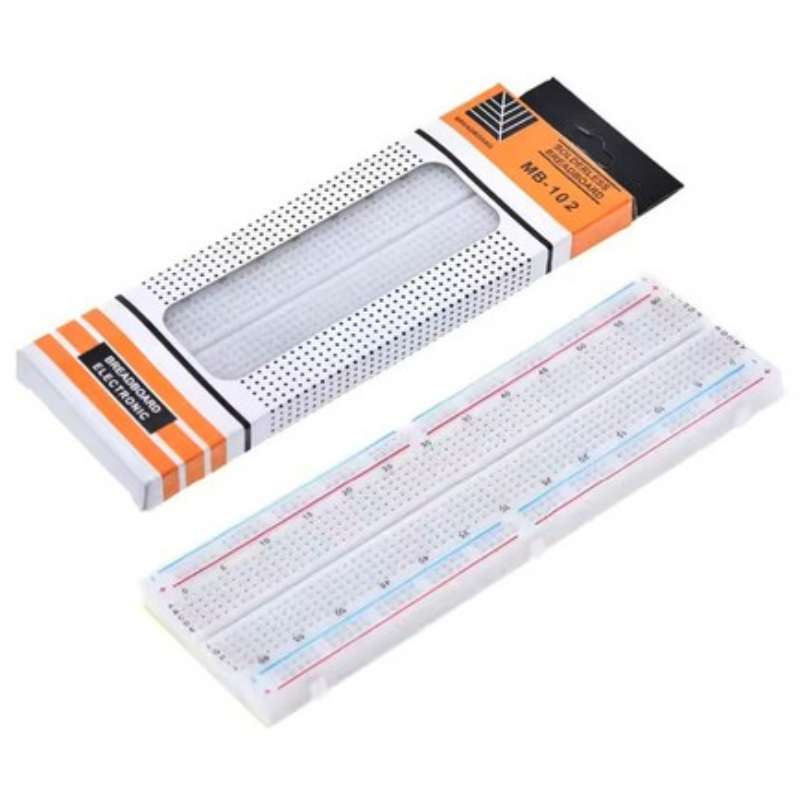 브레드보드 830핀 MB-102(흰색), 1개 4,000원