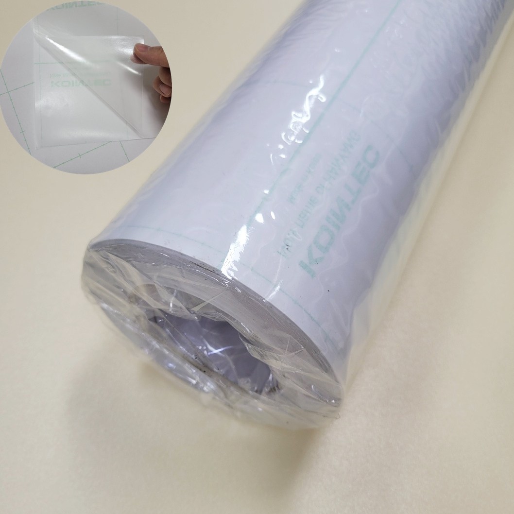 코인텍 PVC투명시트지 1롤  폭100cm  x 길이45M(50마) 82,000원