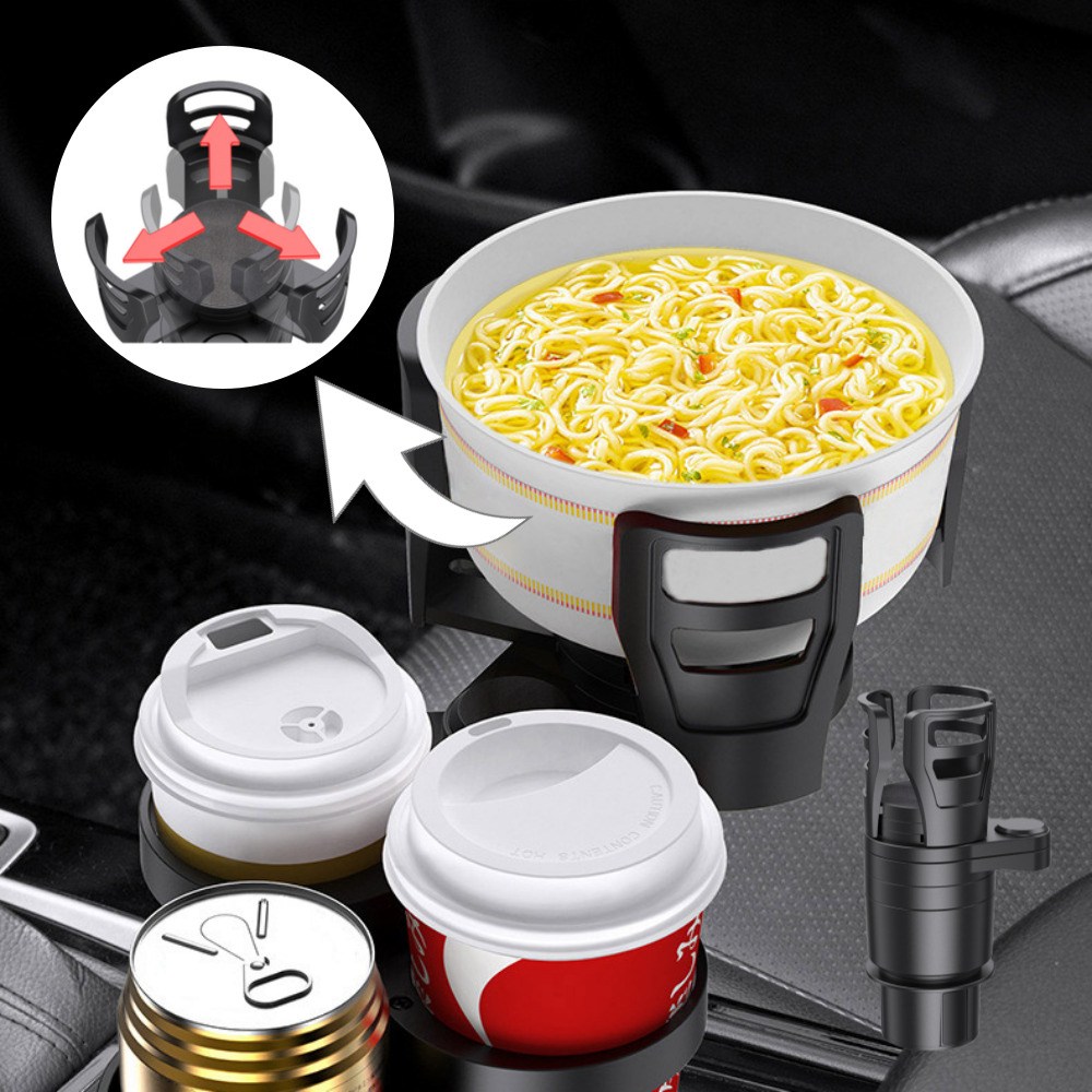 차량컵홀더에 장착하는 4개컵 거치 차량용 4단 와이드형 멀티 컵홀더 24,360원