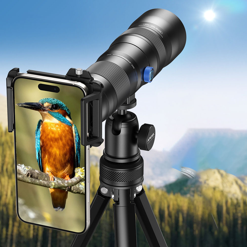 APEXEL 20-60배율 촬영 키트 망원렌즈+삼각대+스마트폰 아답터 APL-T20-60XJJ029 210,560원