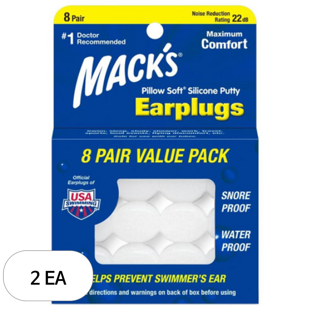 Macks 필로우소프트 수면 귀마개 흰색 36,340원