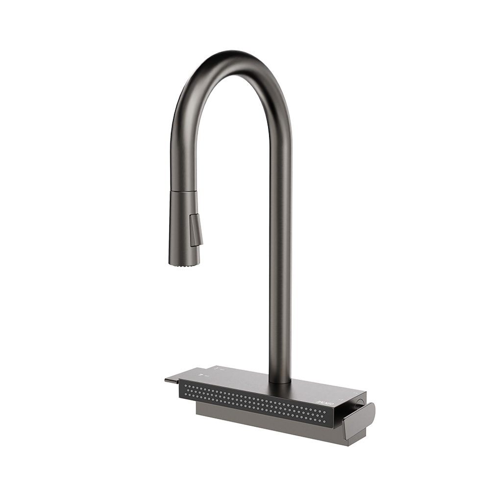 시원 이펙스 거위목 주방수전 폭포수전 야채수전 시원 N2-3000 니켈사틴무광 스테인리스, 1개 328,000원