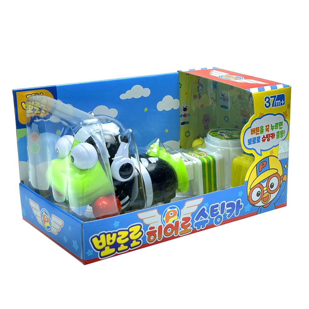 뽀로로 루피 크롱 히어로 슈팅카 미니카, 1개, 크롱 7,800원