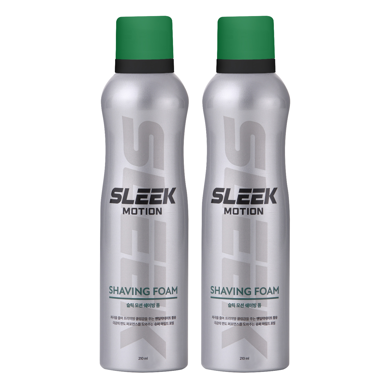 도루코 슬릭 모션 쉐이빙 폼, 210ml, 2개 8,680원