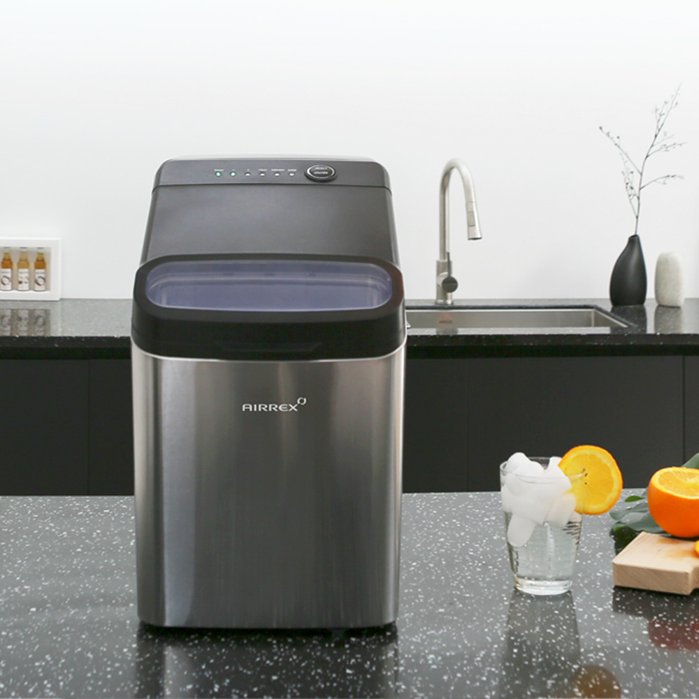 17kg 직수 연결 가능한 방문 무상AS 스텐 에어렉스 제빙기 얼음크기 조절 자동세척 298,000원