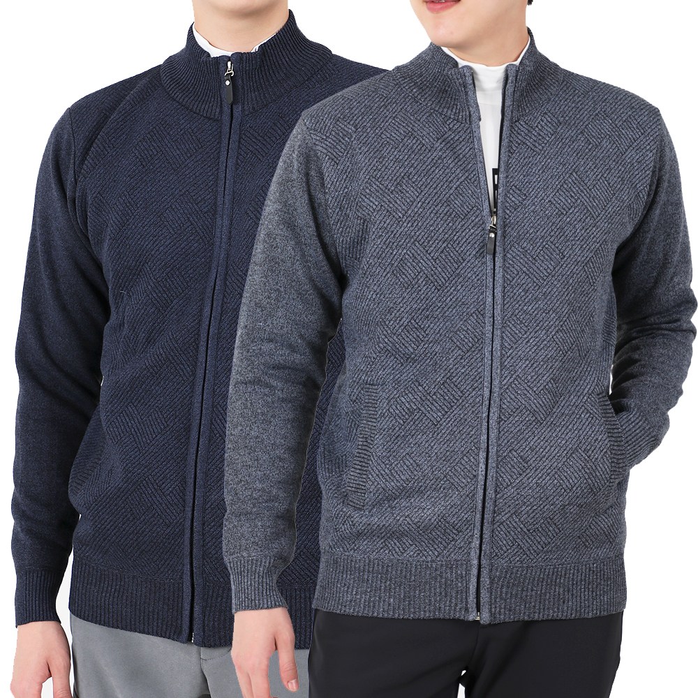 남성 밍크 기모 니트 가디건 집업 자켓 풀집업 스웨터 36,800원