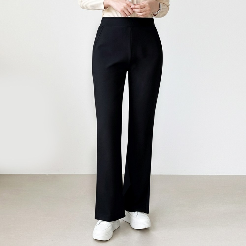 [시즌오프/기모 부츠컷] 여성 세미 부츠컷 스판바지 에이플심플 겨울기모바지 55, 66, 77, 88, 99빅사이즈까지 13,800원