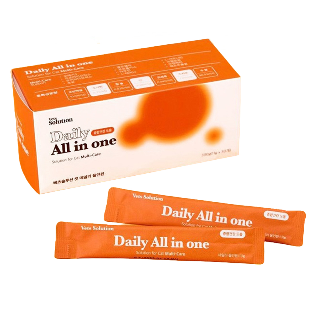 펫프렌즈 고양이 데일리 올인원 영양제, 30회분, 종합영양제, 1개 12,900원
