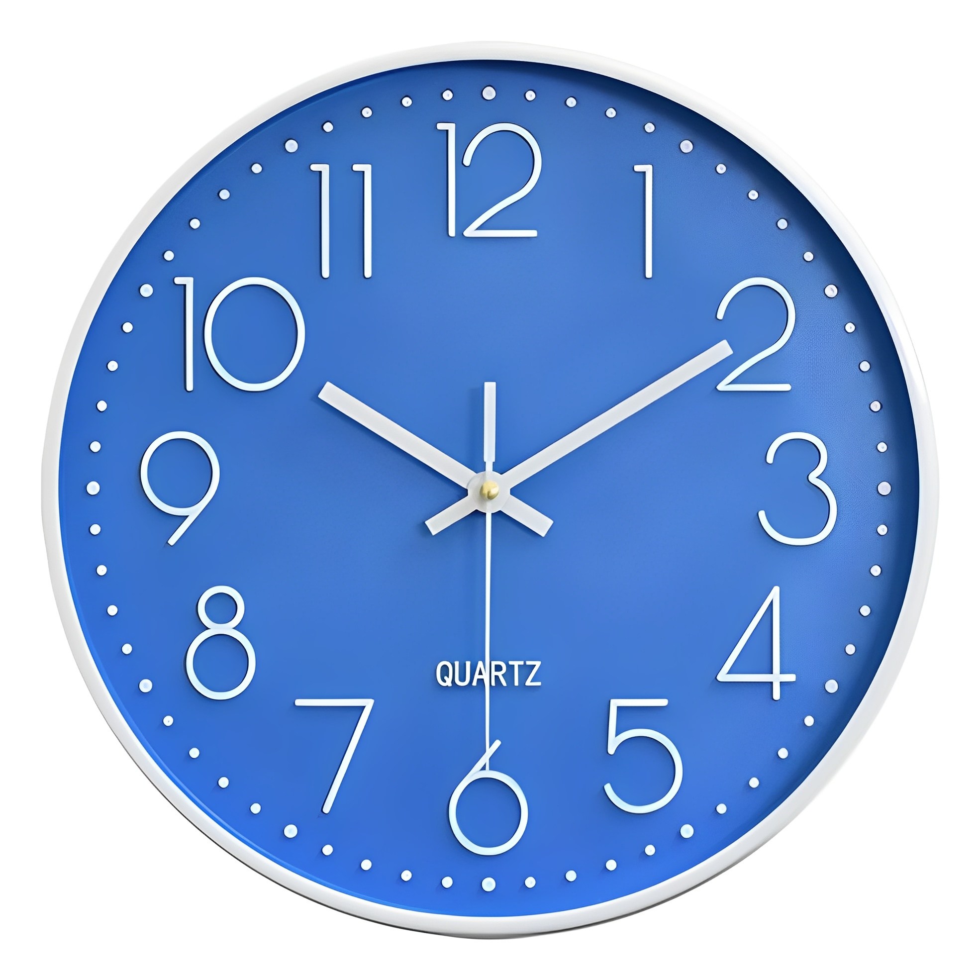 젊은이마켓 무소음 모던 인테리어 벽시계, 심플 블루 5,090원