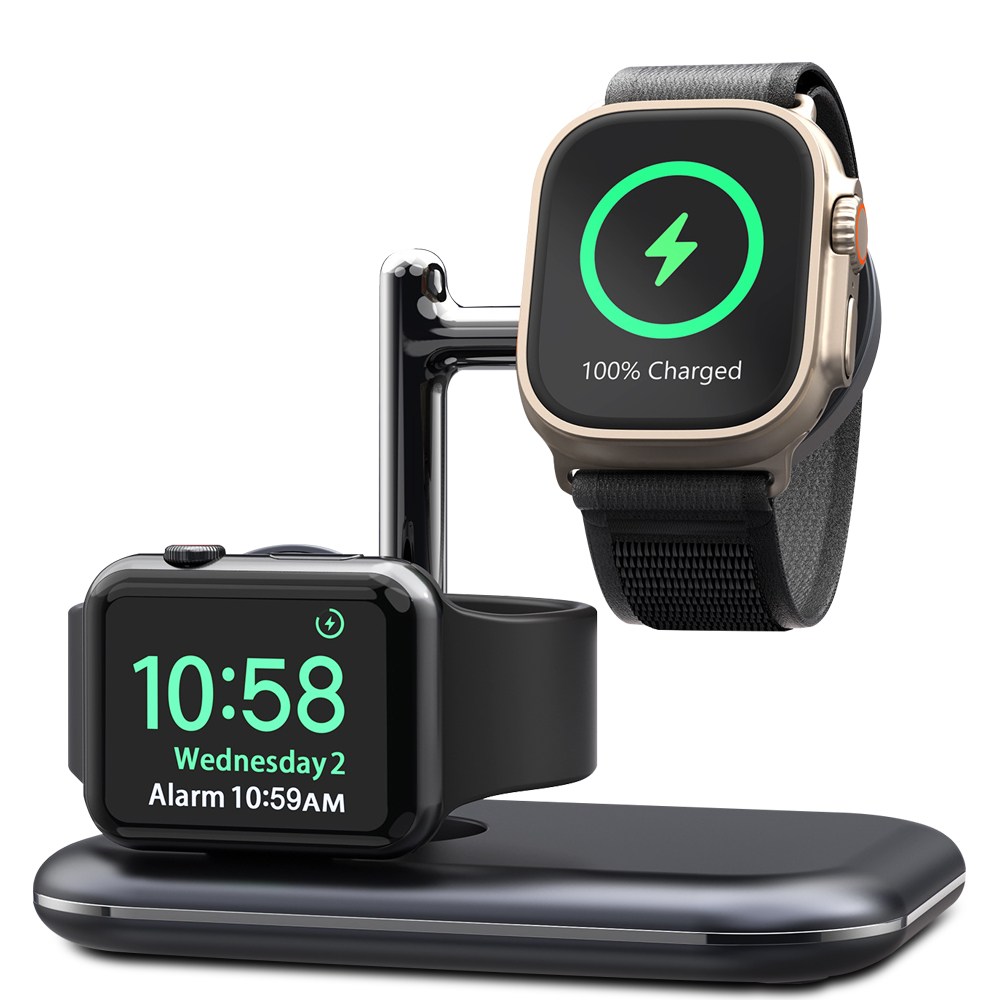 더조은셀러 갤럭시워치 애플워치 2in1 몬테르 커플 2대 동시 접이식 무선충전기 듀오 더블 28,900원